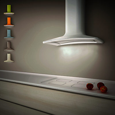 Elica Dolce Chimney Cooker Hood Azura Elica Dolce Chimney Cooker Hood Azura